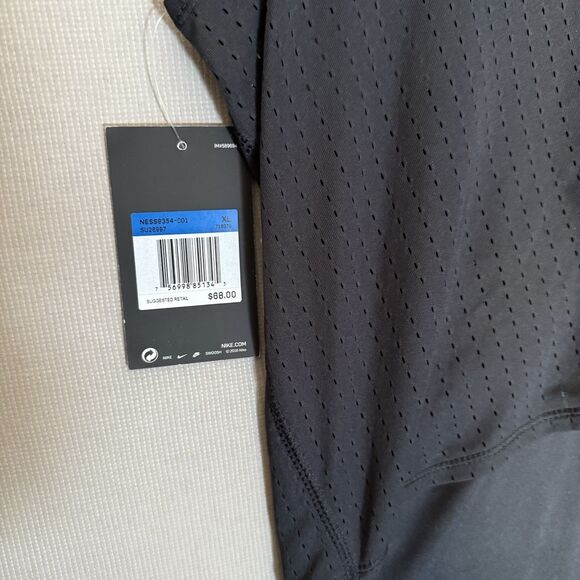 Nike Womens Sport Mesh Reversible Dress Cover Up Extra Large Black New 11532 - Picture 6 of 13